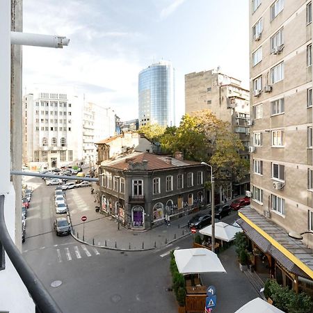 Cismigiu Serenity: 1Br Flat With Scenic Balcony Bucharest Exterior photo